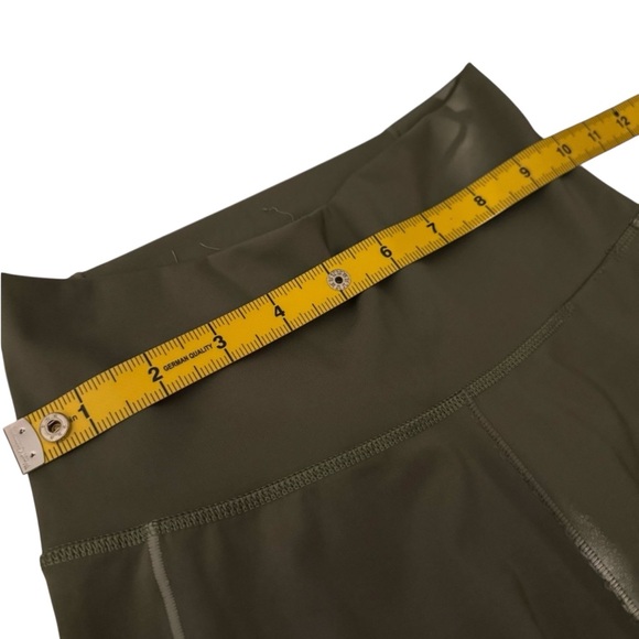 Adidas Olive Green Full Length‎ Leggings with Contour Seams Size XS - Picture 6 of 6
